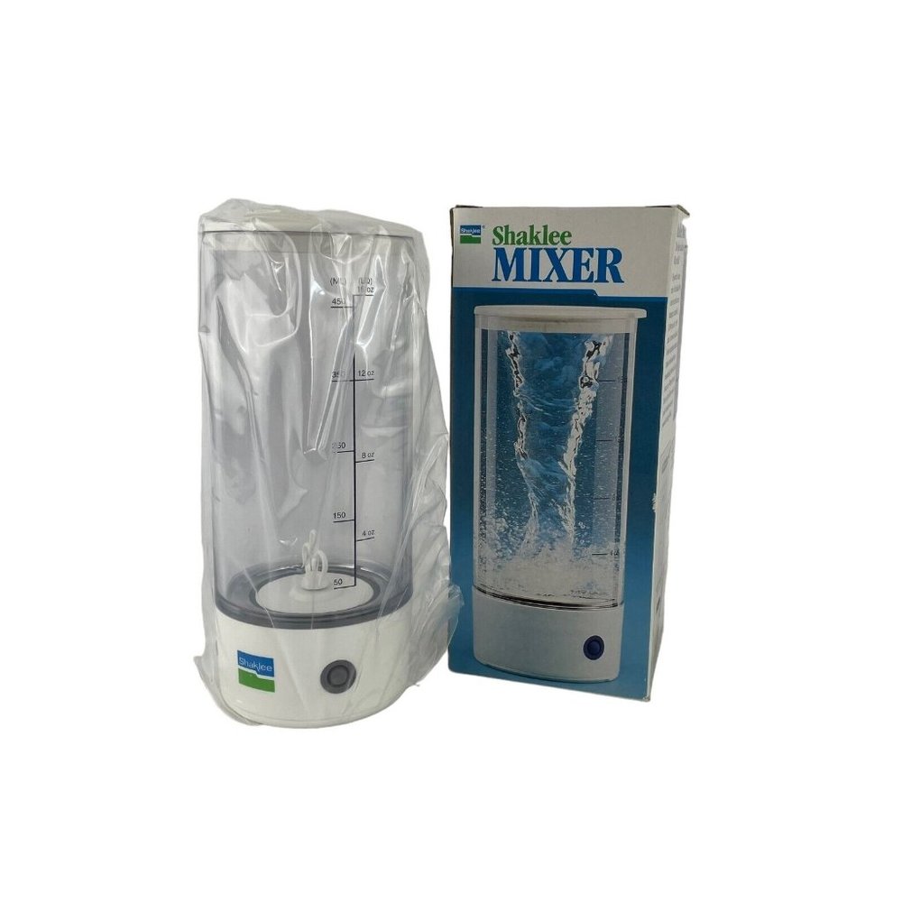 Shaklee Mixer Blender Handheld #50257 16oz Mixing Cup Vintage New in‎ Box